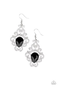 Paparazzi ~ Happily Ever AFTERGLOW ~ Black Earrings