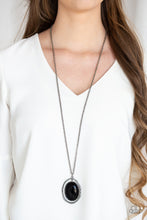 Load image into Gallery viewer, Paparazzi ~ Harbor Harmony ~ Black Necklace Set