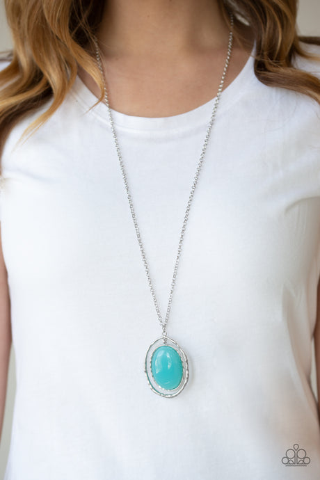 Paparazzi ~ Harbor Harmony ~ Blue Necklace Set