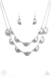 Paparazzi ~ Harvest Harmony ~ Silver Necklace Set (Fashion Fix Exclusive)