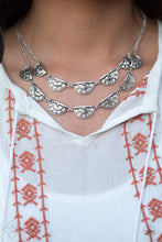 Load image into Gallery viewer, Paparazzi ~ Harvest Harmony ~ Silver Necklace Set (Fashion Fix Exclusive)