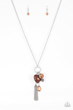 Load image into Gallery viewer, Paparazzi ~ Haute Heartbreaker ~ Brown Necklace Set