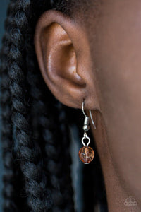 Paparazzi ~ Haute Heartbreaker ~ Brown Necklace Set