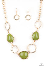 Load image into Gallery viewer, Paparazzi ~ Haute Heirloom ~ Green Necklace Set