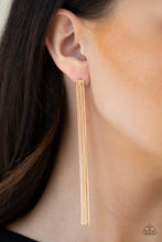 Load image into Gallery viewer, Paparazzi ~ Head To Toe Dazzle ~ Gold Post Earrings