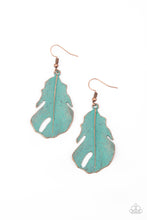 Load image into Gallery viewer, Paparazzi ~ Heads QUILL Roll ~ Copper Earrings
