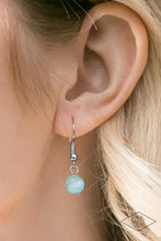 Load image into Gallery viewer, Paparazzi ~ Heart Of Glace ~ Blue Pendant Necklace Set