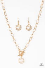 Load image into Gallery viewer, Paparazzi - Heartbeat Retreat - Gold Necklace Set