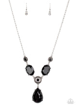 Load image into Gallery viewer, Paparazzi ~ Heirloom Hideaway ~ Black Necklace Set