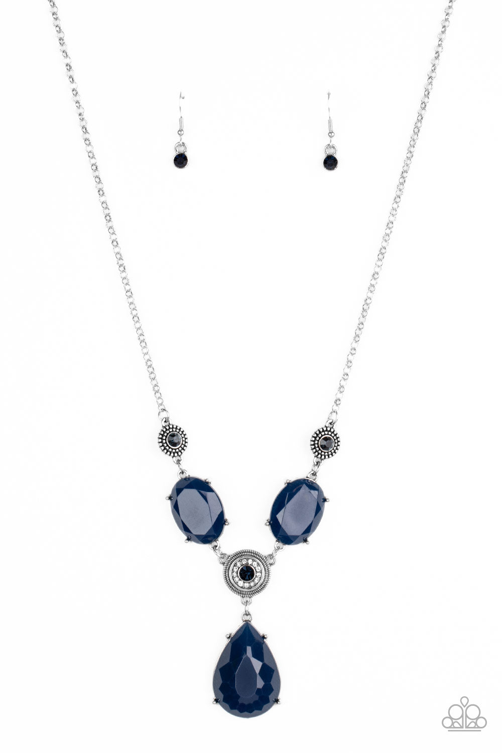 Paparazzi ~ Heirloom Hideaway ~ Blue Necklace Set