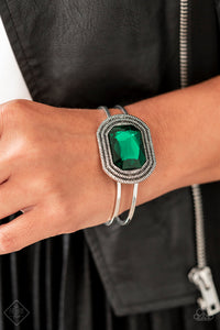 Paparazzi ~ A Good TALISMAN Is Hard To Find ~ Green Necklace & Bracelet Set (Fashion Fix Exclusive)