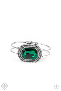 Paparazzi ~ A Good TALISMAN Is Hard To Find ~ Green Necklace & Bracelet Set (Fashion Fix Exclusive)