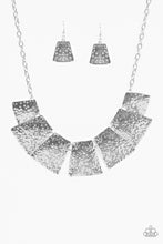 Load image into Gallery viewer, Paparazzi - Here Comes The Huntress - Silver Necklace Set
