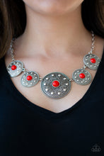 Load image into Gallery viewer, Paparazzi ~ Hey SOL Sister ~ Red Necklace Set