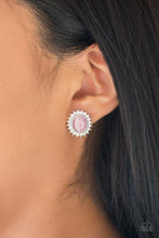 Load image into Gallery viewer, Paparazzi ~ Hey There, Gorgeous ~ Pink Post Earrings