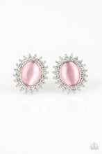 Load image into Gallery viewer, Paparazzi ~ Hey There, Gorgeous ~ Pink Post Earrings