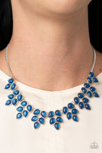 Load image into Gallery viewer, Paparazzi ~ Hidden Eden ~ Blue Necklace  Set