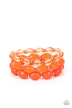 Load image into Gallery viewer, Paparazzi ~ Tropical Hideaway ~ Orange Necklace and Bracelet Set