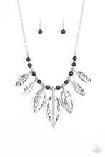 Load image into Gallery viewer, Paparazzi ~ Highland Harvester ~ Black Necklace Set