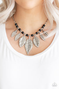 Paparazzi ~ Highland Harvester ~ Black Necklace Set
