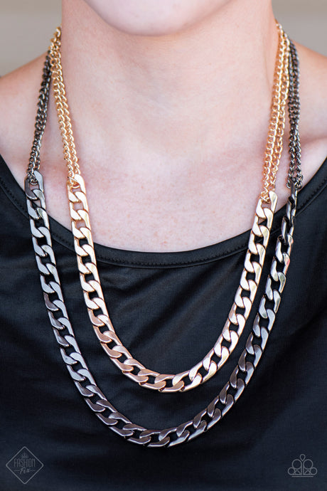 Paparazzi ~ Hit Em Up ~ Multi Necklace Set (Fashion Fix Exclusive)
