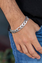 Load image into Gallery viewer, Paparazzi ~ Home Team ~ Men&#39;s Silver Urban Bracelet