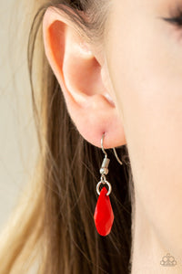 Paparazzi ~ Hurricane Season ~ Red Necklace Set
