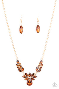 Paparazzi ~ I Need Some HEIR ~ Brown Necklace Set