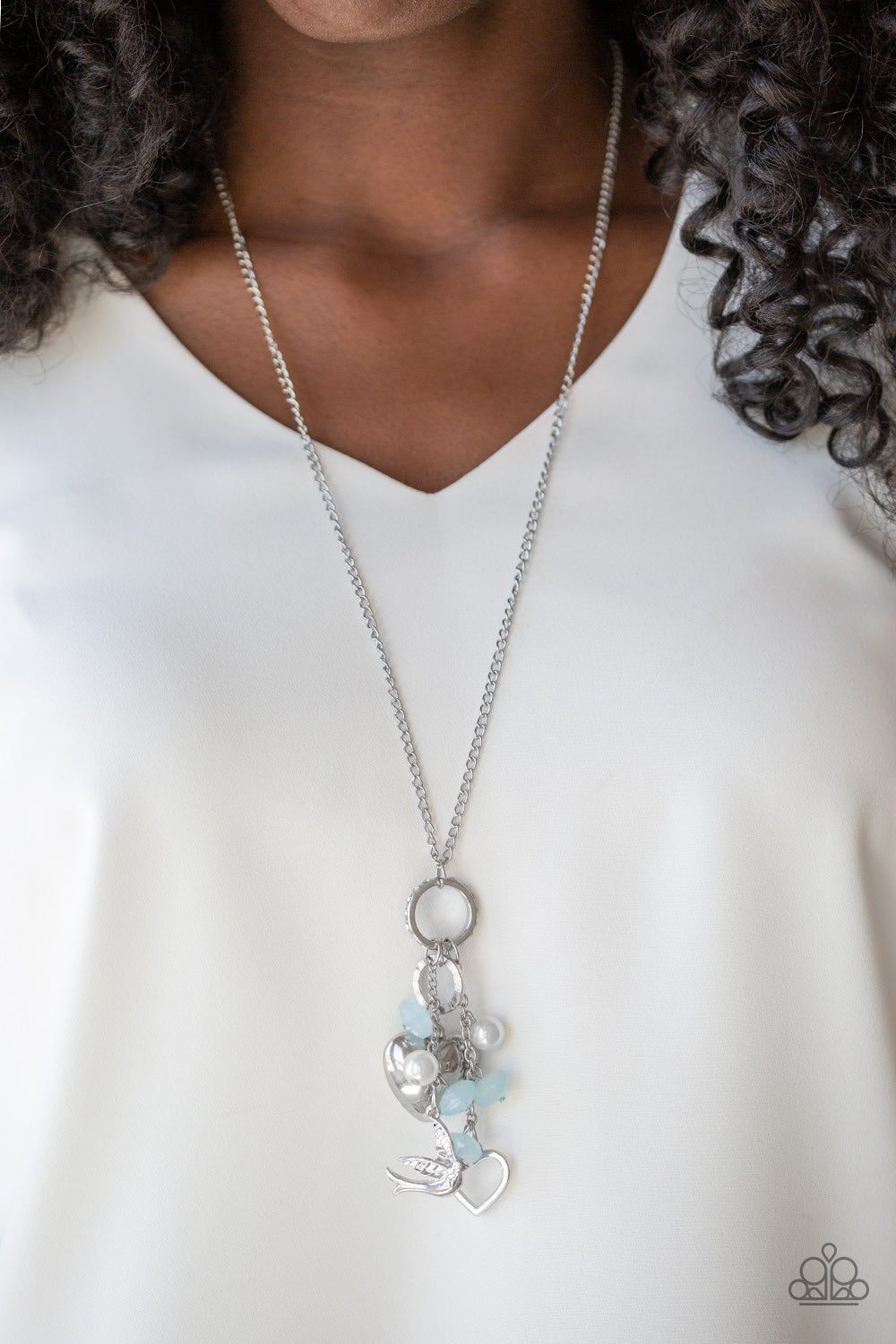 Paparazzi ~ I Will Fly ~ Blue Necklace Set