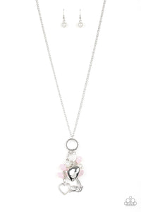 Paparazzi ~ I Will Fly ~ Pink Necklace Set