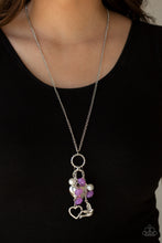 Load image into Gallery viewer, Paparazzi ~ I Will Fly ~ Purple Necklace Set