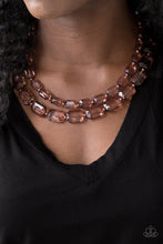 Load image into Gallery viewer, Paparazzi ~ Ice Bank ~ Copper Necklace Set