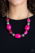Load image into Gallery viewer, Paparazzi ~ Ice Melt ~ Pink Necklace Set