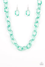 Load image into Gallery viewer, Paparazzi ~ Ice Queen ~ Green Necklace Set