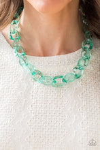 Load image into Gallery viewer, Paparazzi ~ Ice Queen ~ Green Necklace Set