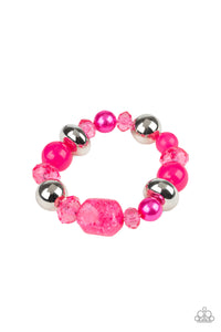 Paparazzi - Ice Ice Breaker - Brown Bead Bracelet - Klassy Jewelz Boutique
