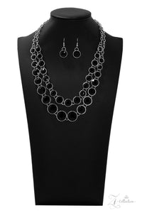 Paparazzi ~ "Iconic" ~ ZI Collection ~ Black Necklace Set