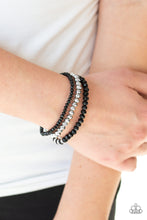 Load image into Gallery viewer, Paparazzi ~ Ideal Idol ~ Black Bracelet