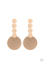 Load image into Gallery viewer, Paparazzi ~ Idolized Illumination ~ Gold Post Earrings