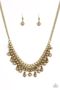 Paparazzi ~ Imperial Idol ~ Brass Necklace Set