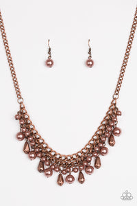 Paparazzi ~ Imperial Idol ~ Copper Necklace Set