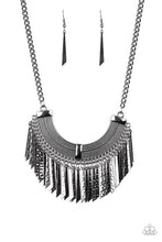 Load image into Gallery viewer, Paparazzi ~ Impressively Incan ~ Silver Necklace Set