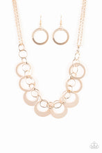 Load image into Gallery viewer, Paparazzi ~ In Full Orbit ~ Rose Gold Necklace Set