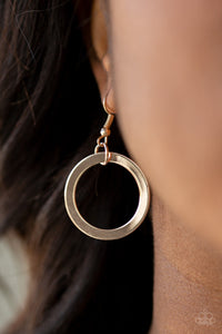 Paparazzi ~ In Full Orbit ~ Rose Gold Necklace Set