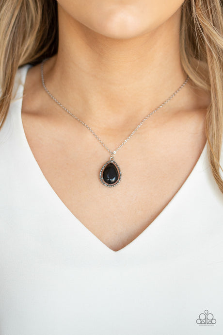 Paparazzi ~ In GLOW Spirits ~ Black Necklace Set