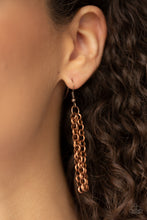 Load image into Gallery viewer, Paparazzi ~ In The MANE-stream ~ Copper Necklace Set