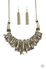 Load image into Gallery viewer, Paparazzi ~ In The MANE-stream ~ Brass Necklace Set