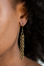Load image into Gallery viewer, Paparazzi ~ In The MANE-stream ~ Brass Necklace Set