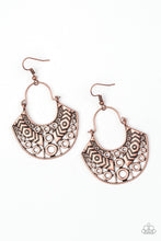 Load image into Gallery viewer, Paparazzi ~ Indigenous Idol ~ Copper Earrings