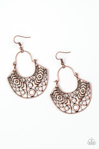 Paparazzi ~ Indigenous Idol ~ Copper Earrings
